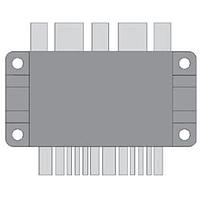 Microchip Technology DRF1300 MOSFET Gate Drivers RF MOSFET (VDMOS) Push-Pull Hybrid 500 V 2000 W 30 MHz T4