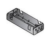 Eagle Plastic Devices 12BH261-GR Battery Clip 6C SNAPS BLK