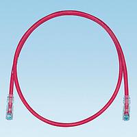 Panduit UTPSP35RDY Cat 6 Copper Patch Cord, Cat 6, Red UTP Cable,
