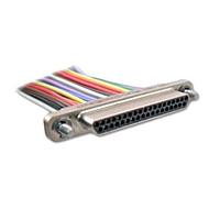ITT Cannon MDLM-37S6PS18B-F222 Micro-D D-Sub Connectors MICRO LP 37F HI-TEMP 18" WIRE
