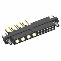 Harwin M80-4C11205F2-04-326-00-000 Power to the Board 12+4 Pos. Female 24-28AWG+14AWG Cable Conn. Kit, Jackscrews