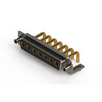 EDAC 630-24W7250-2TD Mixed Contact D-Sub Connectors Right-angle Power Combo D-Sub Connector