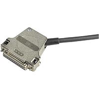 HARTING 09670250334 Two Piece Backshell DSUB SIDE ENTRY MET HOOD 25POLE