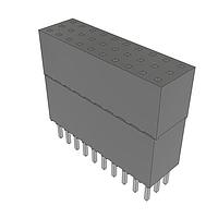 Samtec ESQ-110-44-L-T Sockets Elevated Socket Strip