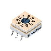 Grayhill 94HBB10T Rotary Switches Rotary DIP Switch 10 Pos