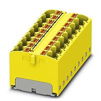 PHOENIX CONTACT 3273840 Push-In Distribution Block PTFIX 18X4 YE