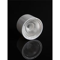 Ledil CA18992_LEILA-Y-WW-HLD2-WHT Lens Assembly -55 wide beam. 14.8 mm high assembly with star-pcb holder, White