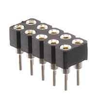 Adam Tech SMC-2-02-1-GT Screw Machine MACHINE PIN SOCKET 2P 2.54MM PIT