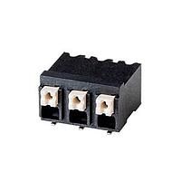 Same Sky (formerly CUI Devices) TBLH11-508-05BK Fixed Terminal Blocks Screwless, High Temperature, 5.08 mm pitch, Black with Gray Button
