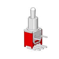 Mountain Switch 108-2MS3T2B2M6QE-EVX Toggle Switch SPDT ON-OFF-ON R ANG