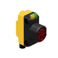 Banner Engineering QS18VP6CV20 Photoelectric Sensors WORLD-BEAM QS18 Series: Adjustable Convergent; Focal Point: 20 mm; Input: 10-30 V dc; Output: Complementary Solid-State PNP; 2 m (6.5 ft) Cable