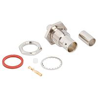 Amphenol RF 031-70567-12G Connectors BNC Strt Crimp Jack Belden 4505R 12G Opt