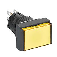 SCHNEIDER XB6EDW5J1P Standard Switches IPB Spring Ret Rect. yel 12V 1 NO/NC