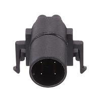 Amphenol LTW M12D-04PMMR-EE0001 Sensor Cables / Actuator Cables M Series Sensor Connector, M12, D Code, Plastic, 4A, 04 pins, Male Connector, Male Contact, DIP 90