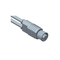 Amphenol LTW SS-080000-F00-YSB02 Sensor Cables / Actuator Cables Circular Metric Connector, Y Cable, Metal, A Coding, 2A, 08 pins, Female Connector, Female Contact, Screw Thread, Length 2000 mm, IP68 Mated