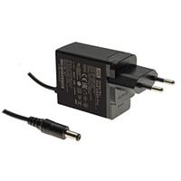 MEAN WELL NGE12E12-P1J Interchangeable Plugs 12W 12V 1A EU AC plug 2.1x5.5 DC plug