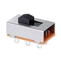 Same Sky (formerly CUI Devices) SLW-228128-3A-N-D Slide Switch 22 x 8 x 12.8 mm, 3 mm Raised Slide Actuator, Through Hole