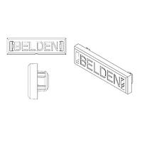 Belden RVUICTY-B24 Modular Connectors / Ethernet Connectors MODULAR CONNECTOR YELLOW 24PCS PER PAK