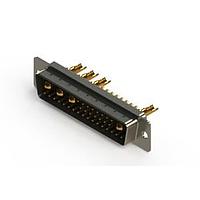 EDAC 627-36W4622-2N1 Mixed Contact D-Sub Connectors Vertical Combo Dsub