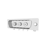 NorComp 685M3W3103L461 Mixed Contact D-Sub Connectors Coax Combo D R/A PCB PCB 3W3/M/50O/RA