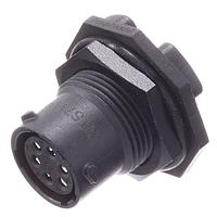 Amphenol SINE Systems RTS710ND6S03 Connectors Receptacle,Jam Nut SZ10