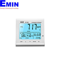 CEM DT-802W Desktop Indoor Air Quality CO2 Monitors (0-9999ppm; -5~50°C; 0.1~90.0%RH)