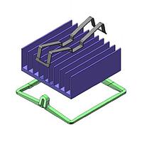 Advanced Thermal Solutions ATS-X53310B-C1-R0 Component BGA Cooling Solutions with superGRIP Attachment, High Performance, 31x31x7.5mm