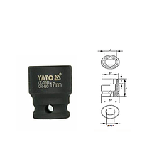 Yato YT-3768 Hexagonal impact socket (24mm)