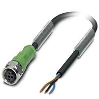 PHOENIX CONTACT 1529247 Sensor Cables / Actuator Cables SAC-3P-10,0- PVC/M12FS VA