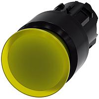 SIEMENS A6X30137288 Mushroom ILLUM. MUSHROOM PUSHBUTTON. 30MM. YELLOW