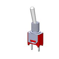 Mountain Switch 108-0041-EVX Toggle Switch SPST OFF-ON