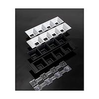 Ledil C17423_DAISY-4X1-SHD2-WHT-MATT LED Lenses Matt Wht 4 Position Shade Lens Sold Separately