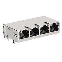 Bel Magnetic Solutions 0826-1X4T-HS-F Magnetic Jack MAGJACK 1x4 1G 100W PoE ICM w/ LED