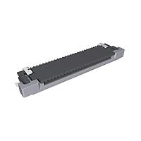 Amphenol FCI SFV26R-4STE1HLF Board Mount 0.50mm Flex Connector, SFV-R Series, 26 Position, Top Side Contact, Side Entry Surface Mount ZIF Connector, Halogen Free, Lead Free with Cable-Lock