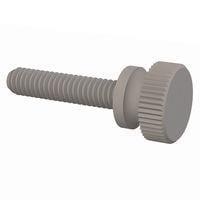 Essentra Components 090832075TB Thumb Screw Knurled Thumb Screw, #8-32 Thread, 3/4 Lg