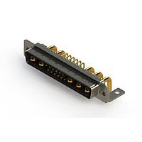 EDAC 629-17W5640-2TC Mixed Contact D-Sub Connectors Right-angle Power Combo D-Sub Connector