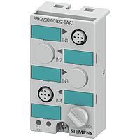 SIEMENS 3RK22000CQ220AA3 Digital Input Modules AS-I MOD,V2.1,K45,IP67, 2I, Y-CONN
