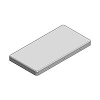 Masach Tech MS520-10C-NS EMI/RFI Shield Cover, Two-Piece 52.6 x 27.3 x 3.5mm Two-piece Drawn-Seamless RF Shield/EMI Shield COVER (Nickel-Silver)