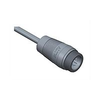 Amphenol LTW 1CD-14BMMM-SL6A05 Sensor Cables / Actuator Cables Ceres, Middle Size, Plastic, 5A, 14 pins, Male Connector, Male Contact, Straight, Screw Thread, Overmolded, Length 5000mm, IP66