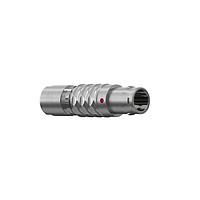 ODU S11L0C-P02PPL0-5200 Receptacles Series L Straight plug, Size 1, IP50, 2 Contacts, 0 Key