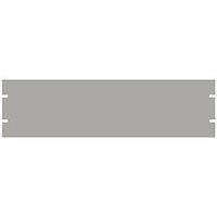 Hammond Manufacturing PBPA19005GY2 Panels Aluminum Panel ASA61 Grey