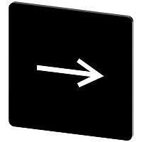 SIEMENS 3SU19000AE160QR0 Labeling Plate, Arrow Right INSCR LABEL, 27 X 27MM,SYMB: ARROW RIGHT