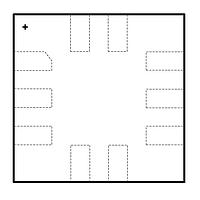 Maxim Integrated MAX98360CEFB+T Audio Amplifiers Digital Class D with 1.2 V Digital suppl