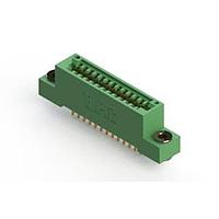 EDAC 345-026-556-203 With Flanges .100" (2.54mm) Pitch Card Edge Connector