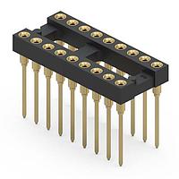 Mill-Max 122-13-318-41-001000 DIP 18P DIP SKT 2 LEVEL WRAPOST