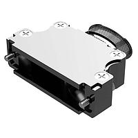 Amphenol Positronic D25000AWNE0/AA Banded Backshell D-Sub Backshell  Low Profile,Banded Ellipt Top slot M internal hex,  Size 3