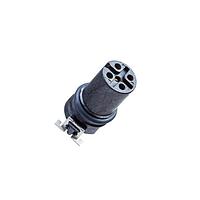 Amphenol LTW M12A-17PFFT-EE0001 Sensor Cables / Actuator Cables M Series Sensor Connector, M12, A Code, Plastic, 1.5A, 17 pins, Female Connector, Female Contact, SMT 180