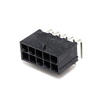 Molex 46991-1010 Shrouded MINI-FIT JR LCP RA HDR NOPEG 10CKT TIN