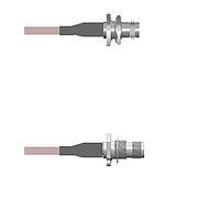 Amphenol Custom Cable Q-0A04O000H120i RF Cable Assemblies BNC-SJB/TNC-SJB G142 120I