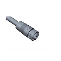 Amphenol LTW PWC-03BFMM-LL7D04 Specialized Cables Power, PWC, Plastic, 20A, 03 pins, Female Connector, Male Contact, Straight, 2 Points Lock, Overmolded, Length 4000mm, IP67